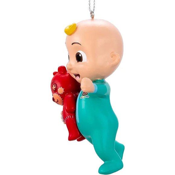 Kurt S. Adler CoComelon Baby JJ with Teddy Bear Holiday Christmas Ornament - Picture 3 of 4